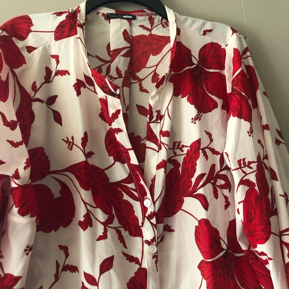 Floral print top - Picture 7 of 7